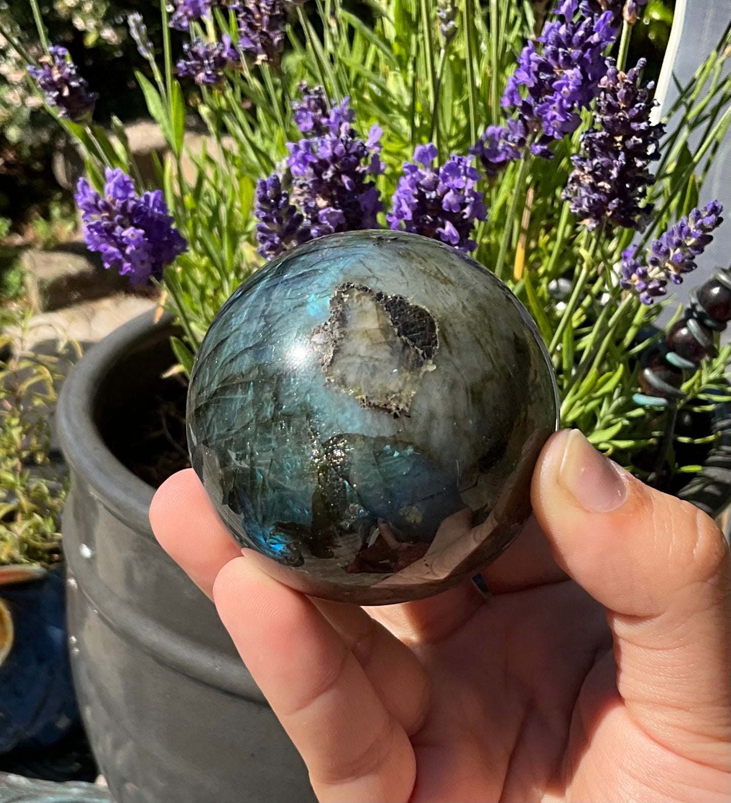 Labradorite Spheres