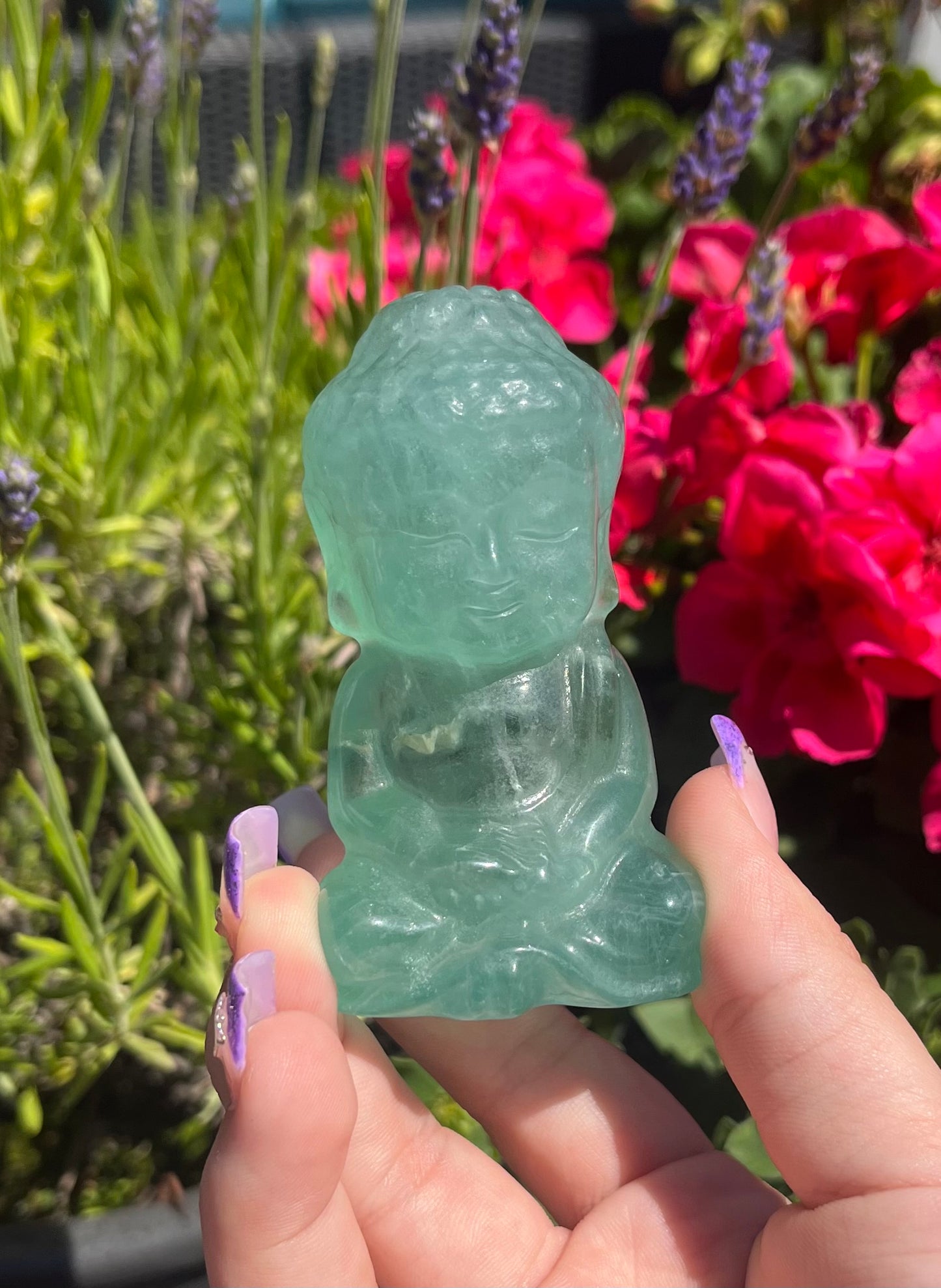 Crystal Buddha Carvings
