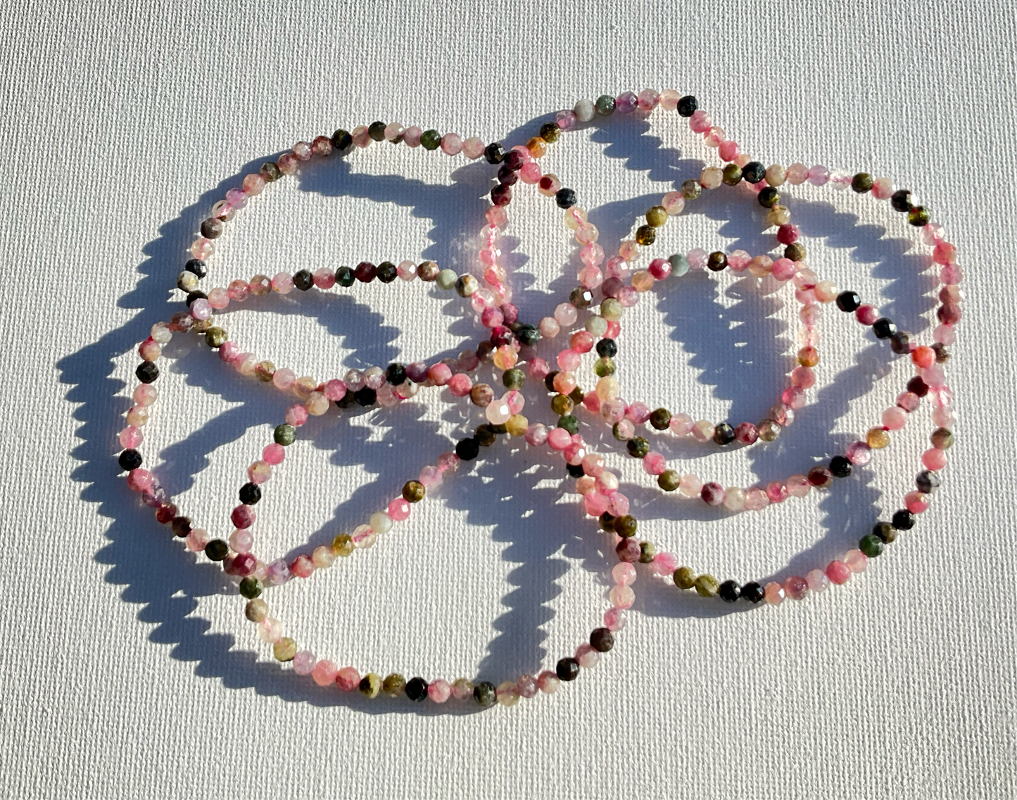 Watermelon Tourmaline Bracelet