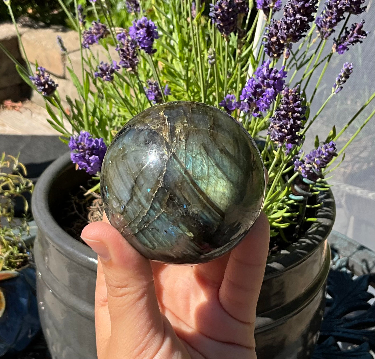 Labradorite Spheres