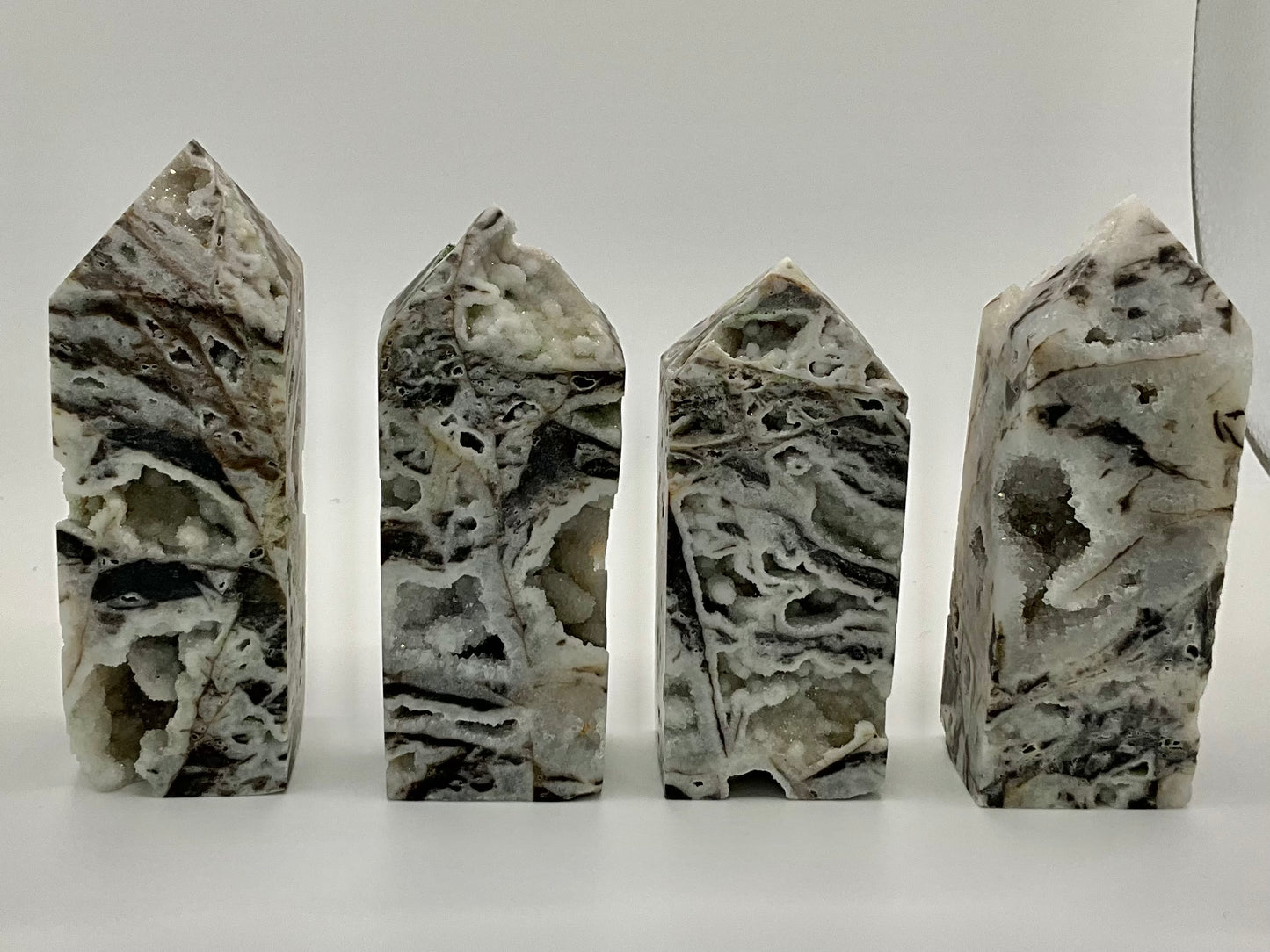 Druzy Sphalerite Towers