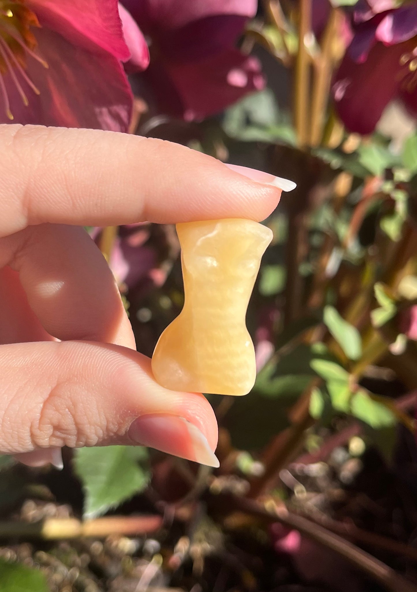Mini Goddess Body Crystal Carvings