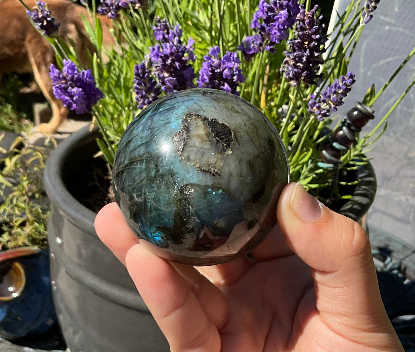 Labradorite Spheres