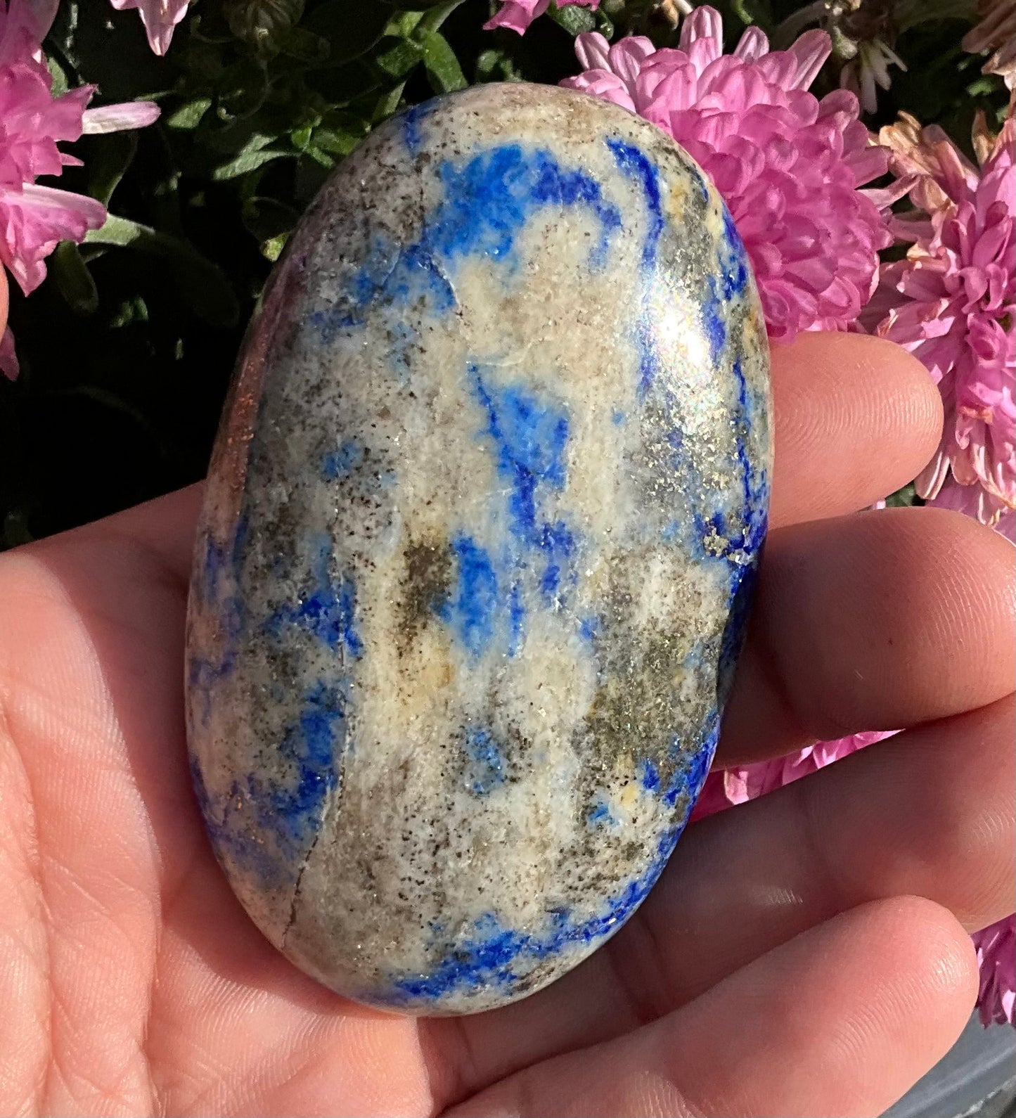 Large Lapis Lazuli Palm Stones