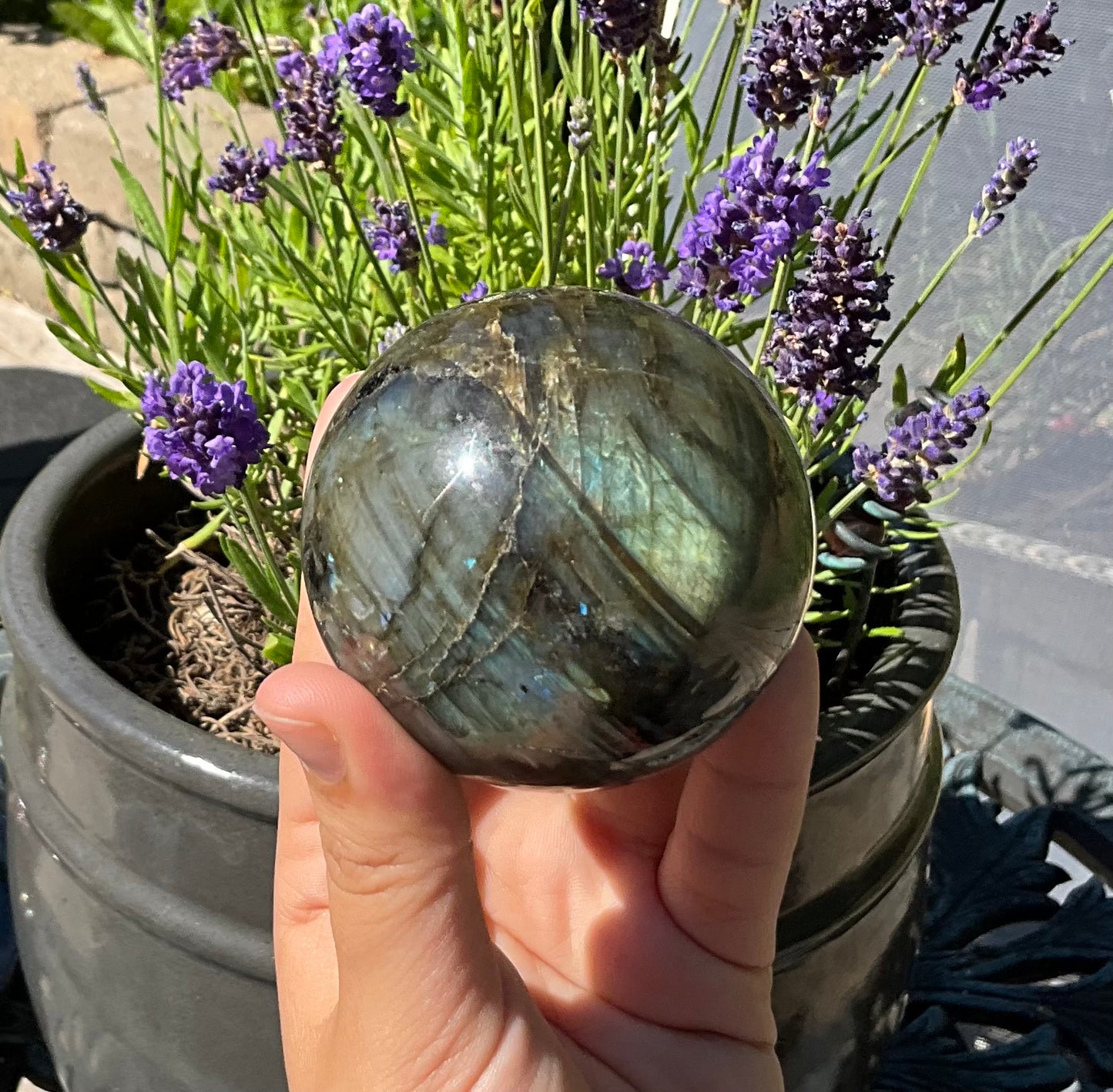 Labradorite Spheres