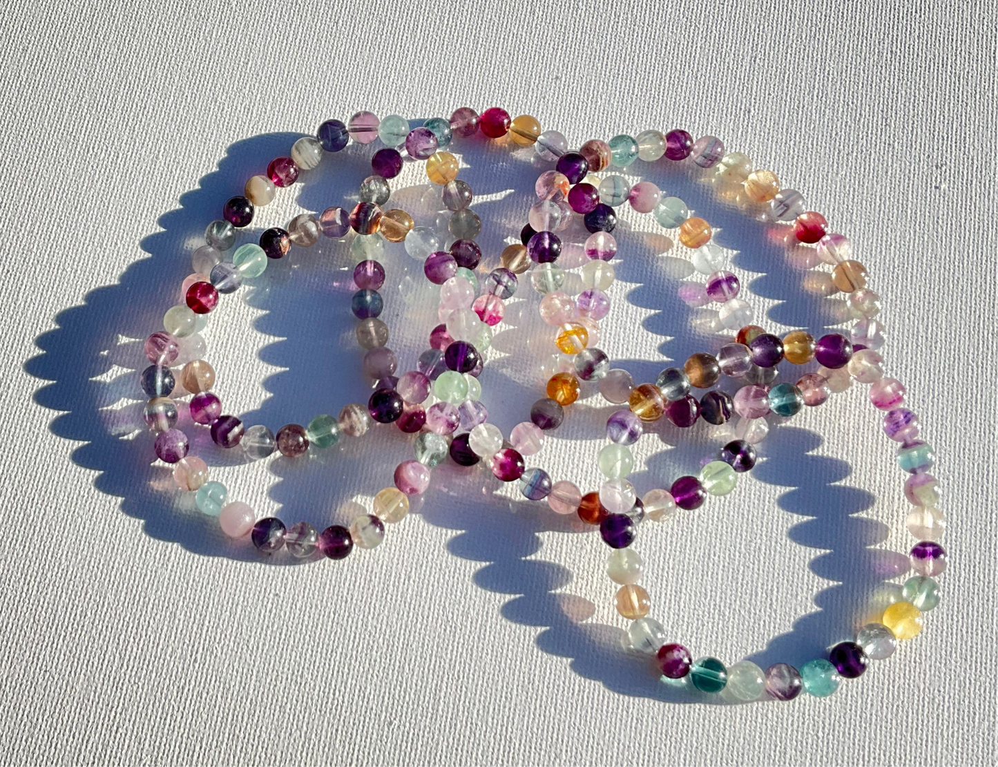 Rainbow Fluorite Bracelet