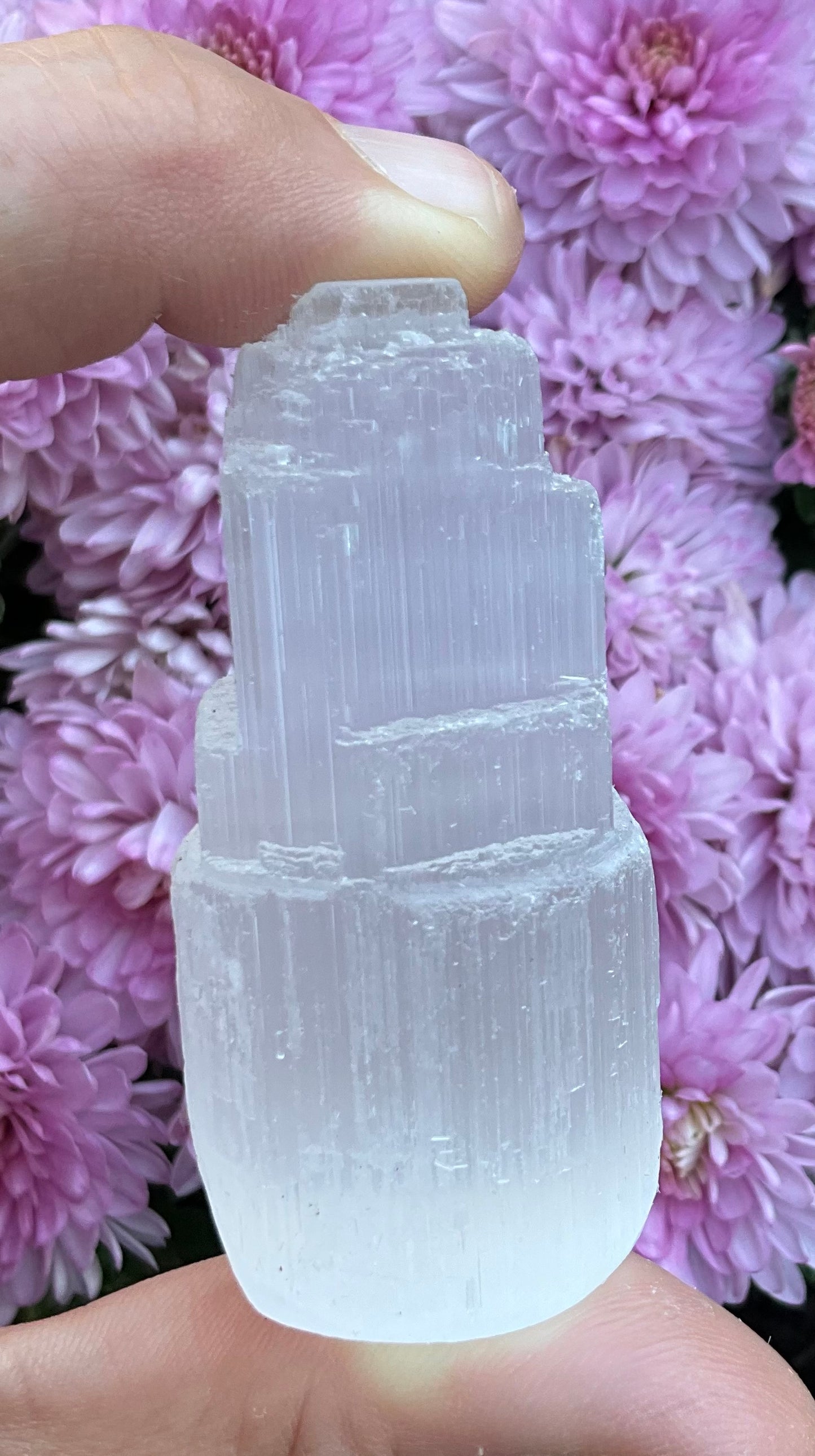 Small Selenite (Satin Spar) Tower