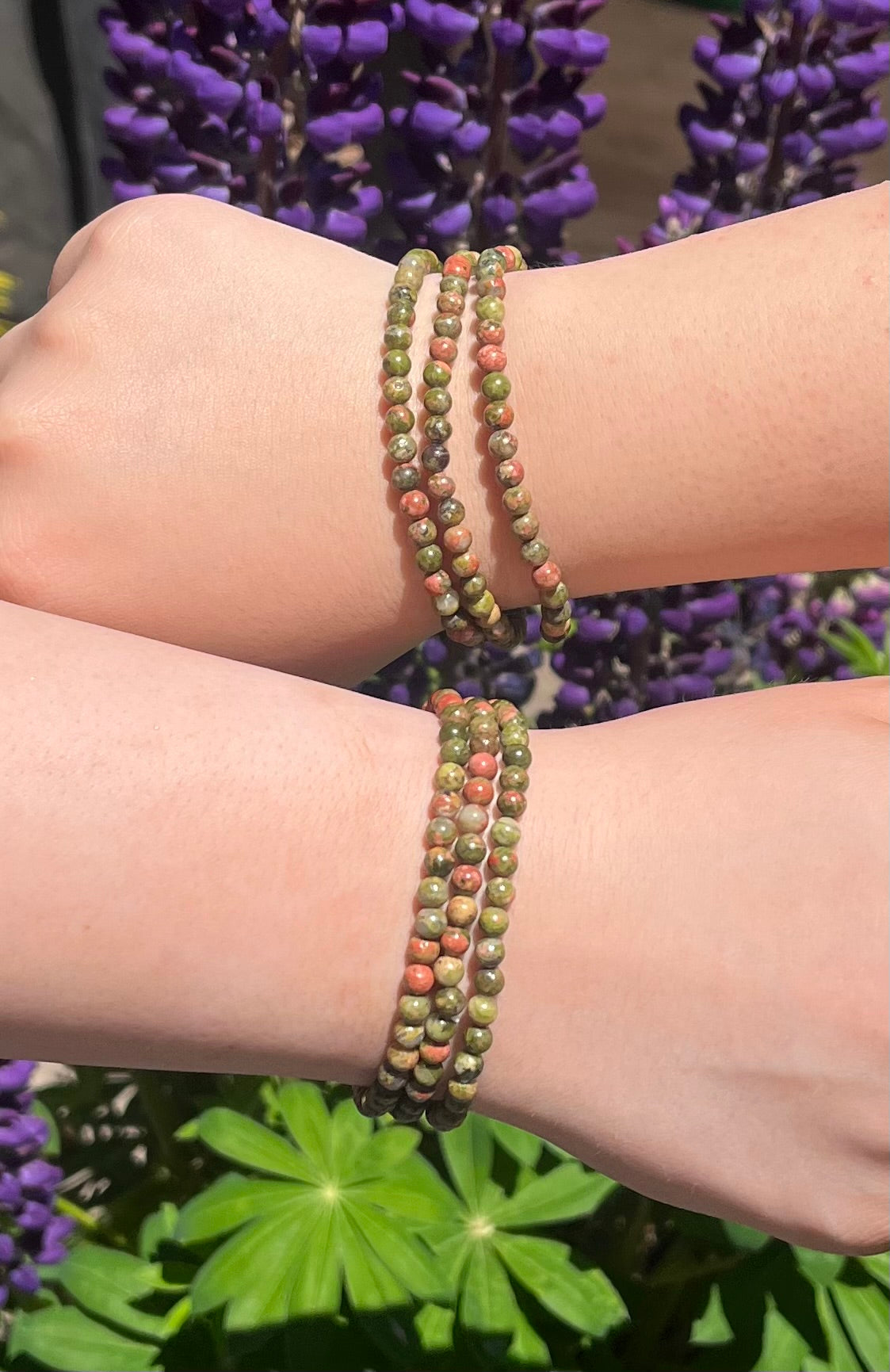 Unakite Bracelet