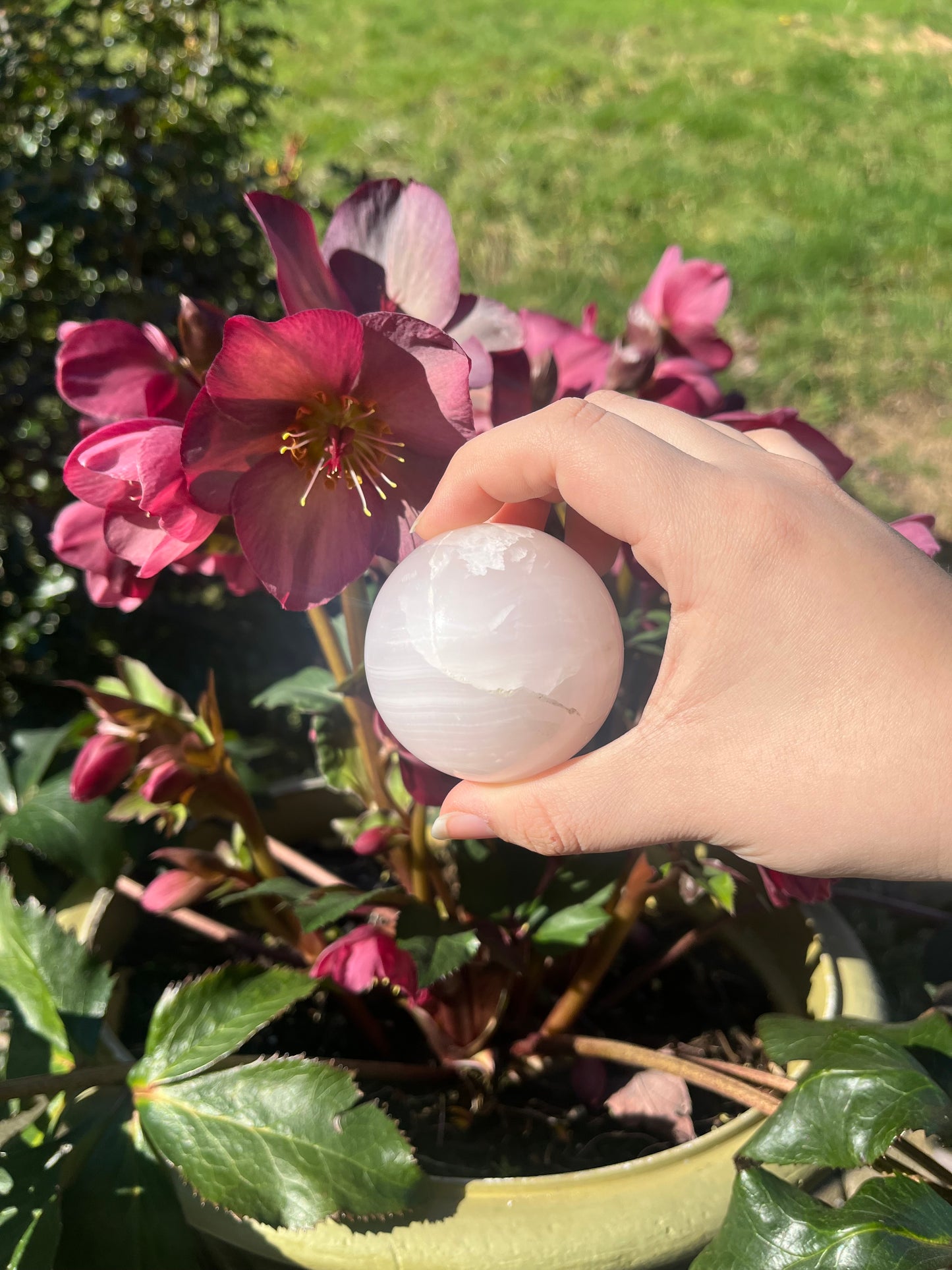 Mangano Calcite Spheres