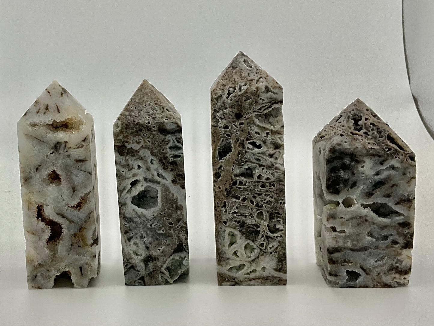 Druzy Sphalerite Towers
