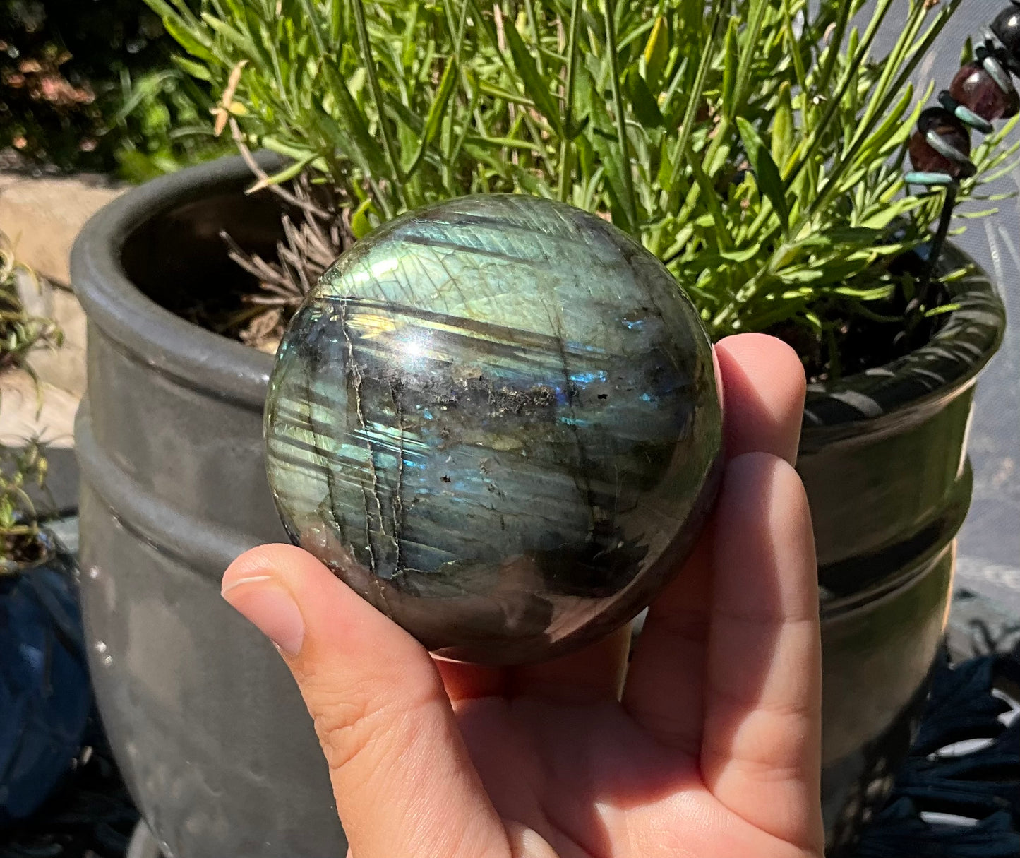Labradorite Spheres
