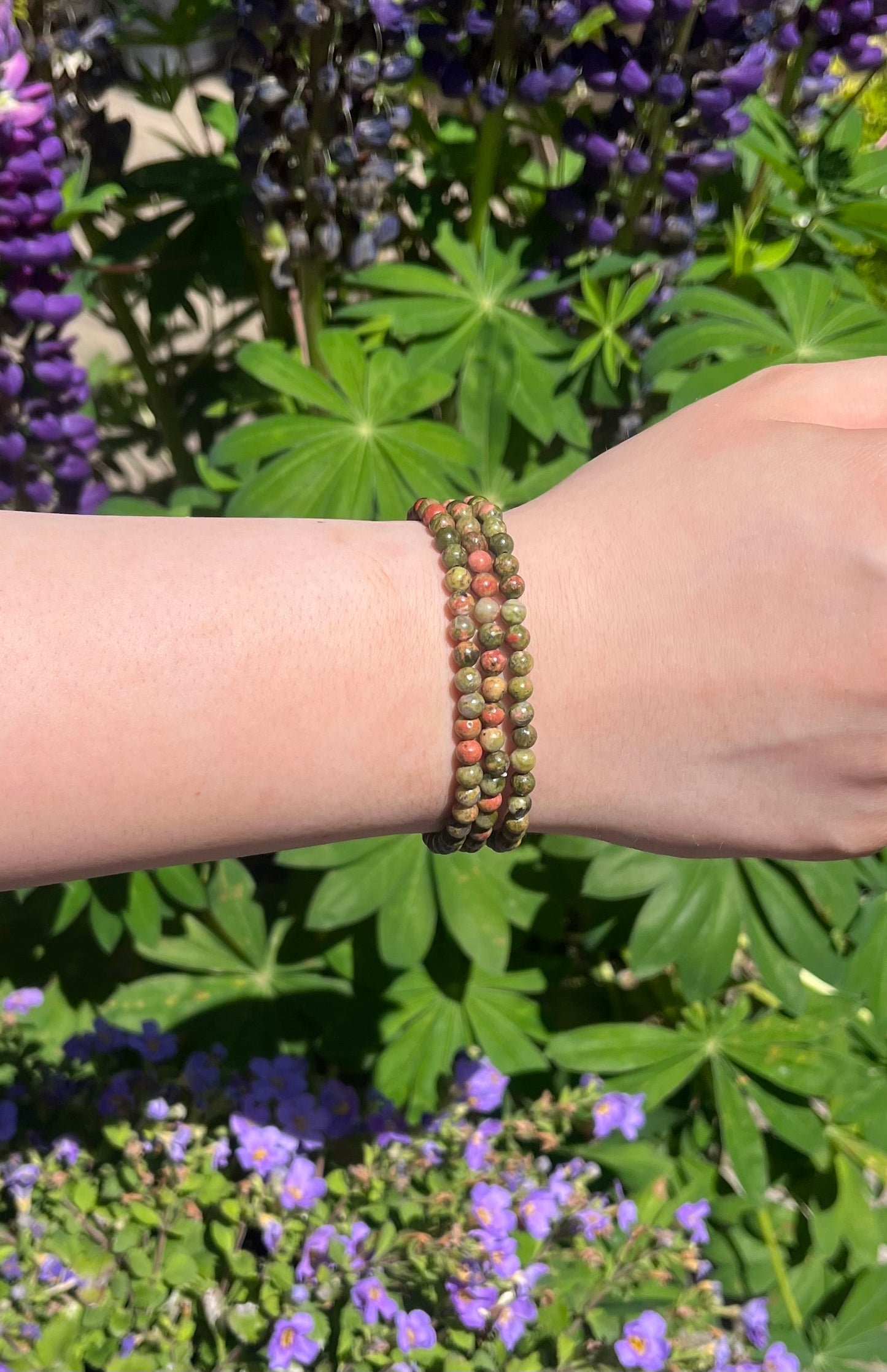 Unakite Bracelet
