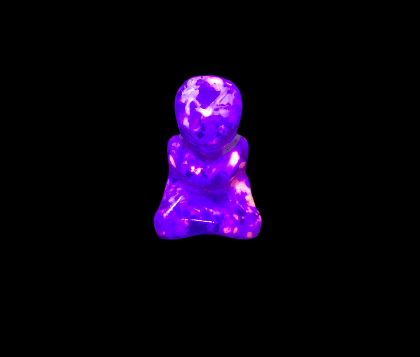 Mini Crystal Zen Alien Carvings
