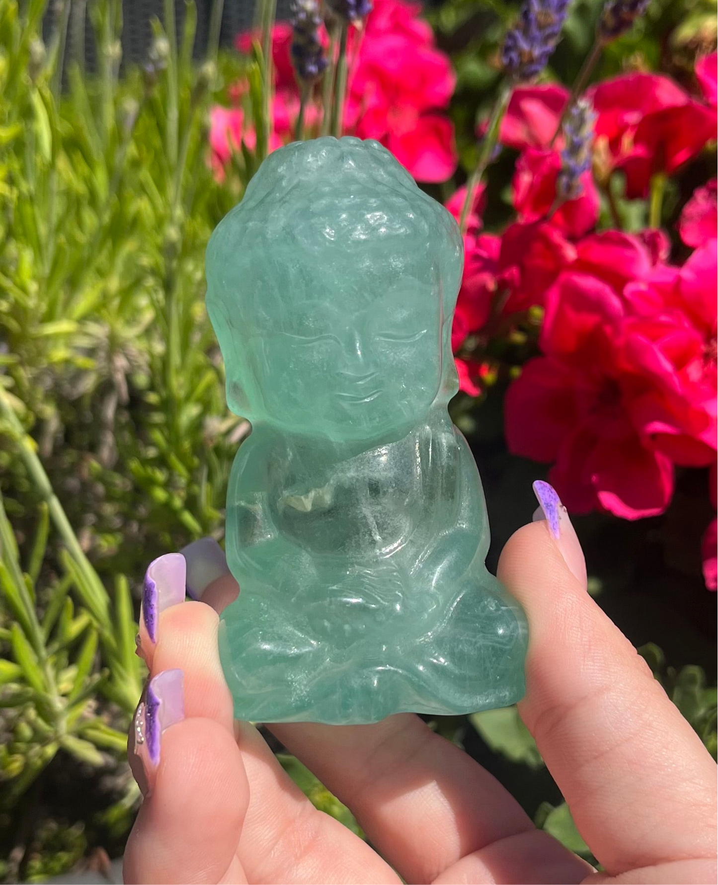Crystal Buddha Carvings