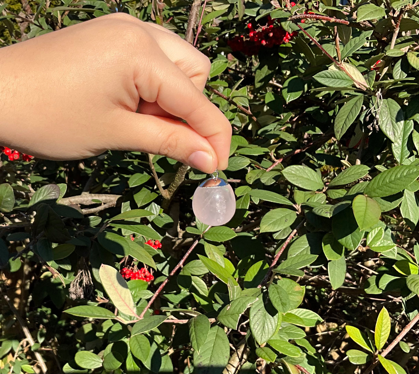 Rose Quartz Pendant
