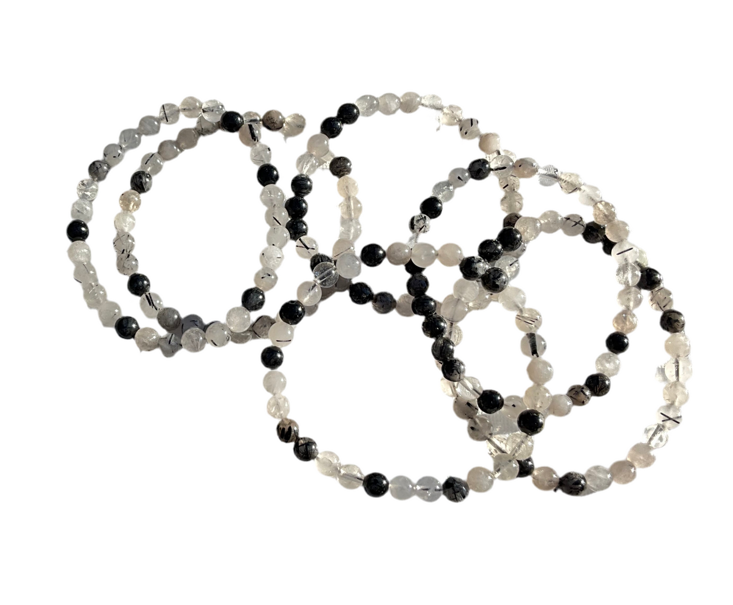 Tourmalinated Quartz Bracelet