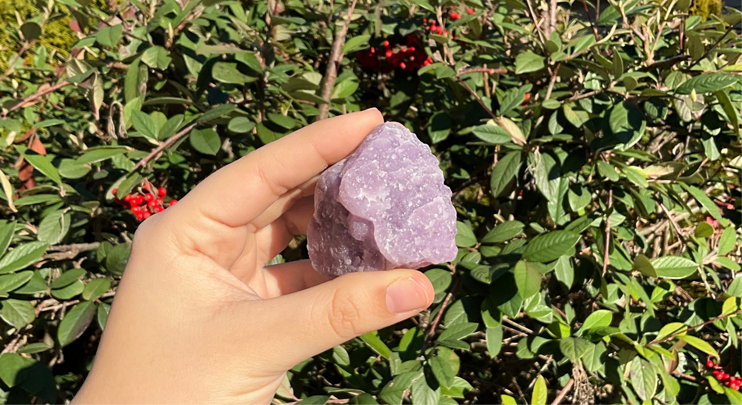 Raw Lepidolite