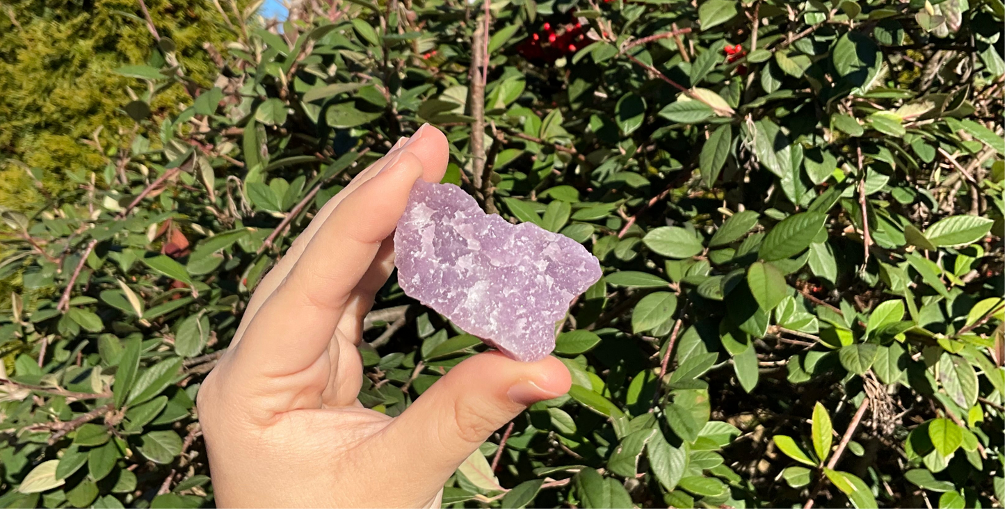 Raw Lepidolite