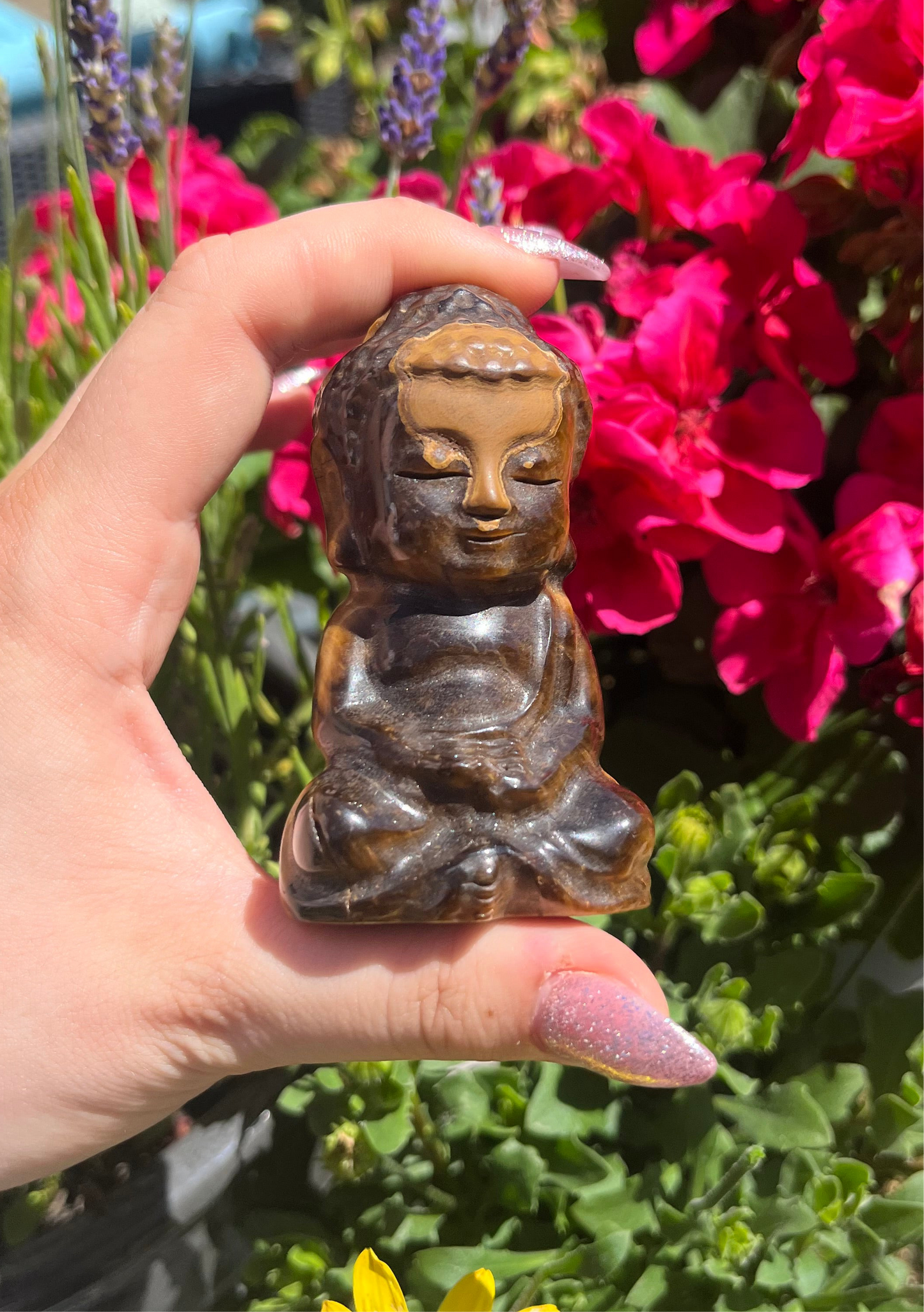 Crystal Buddha Carvings