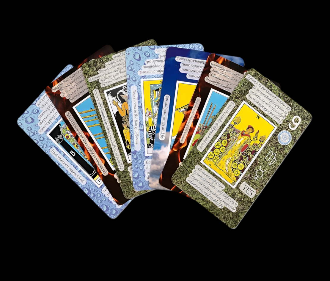 Tarot Deck Card Holder with Beginner Tarot Cards