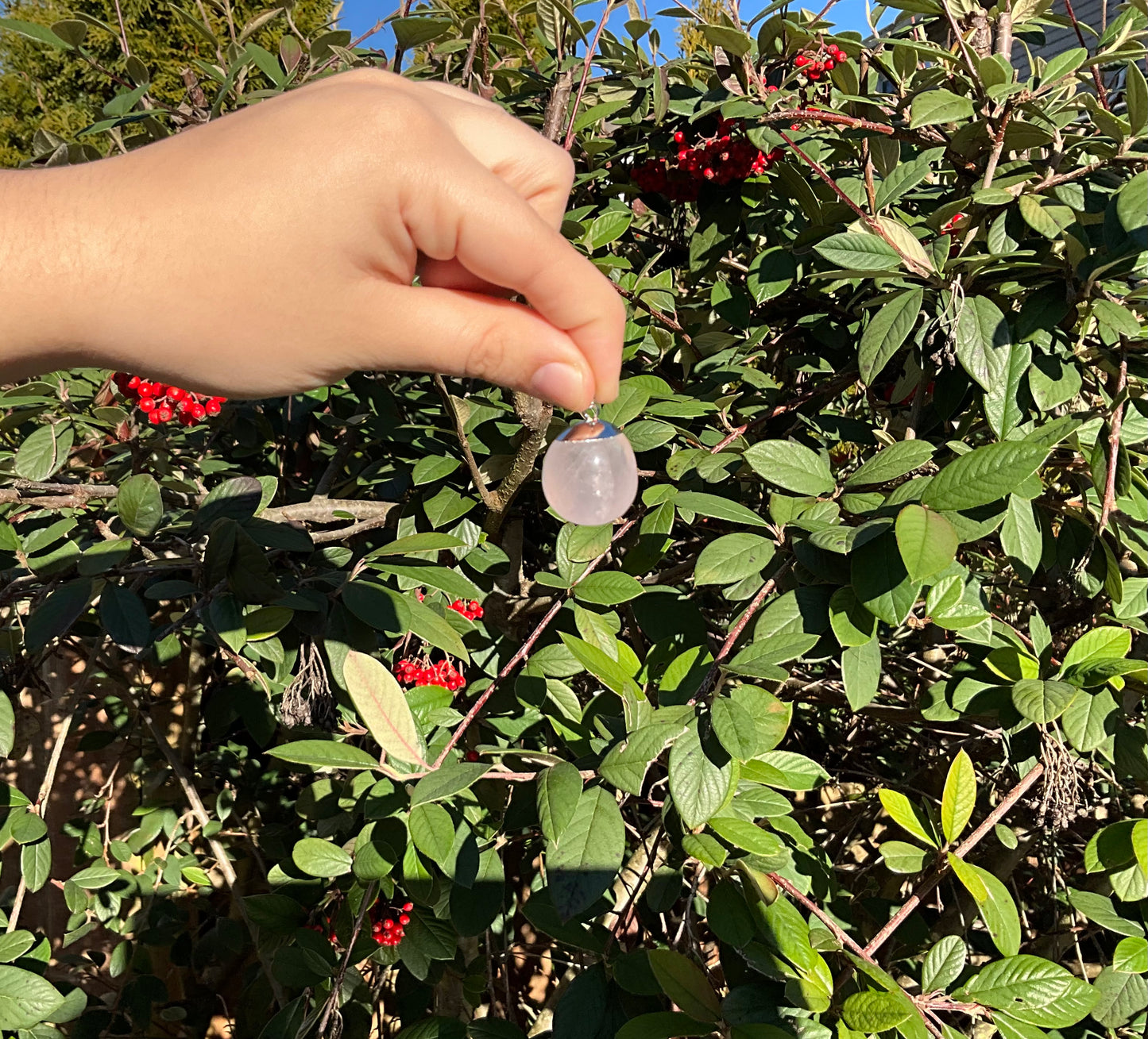 Rose Quartz Pendant