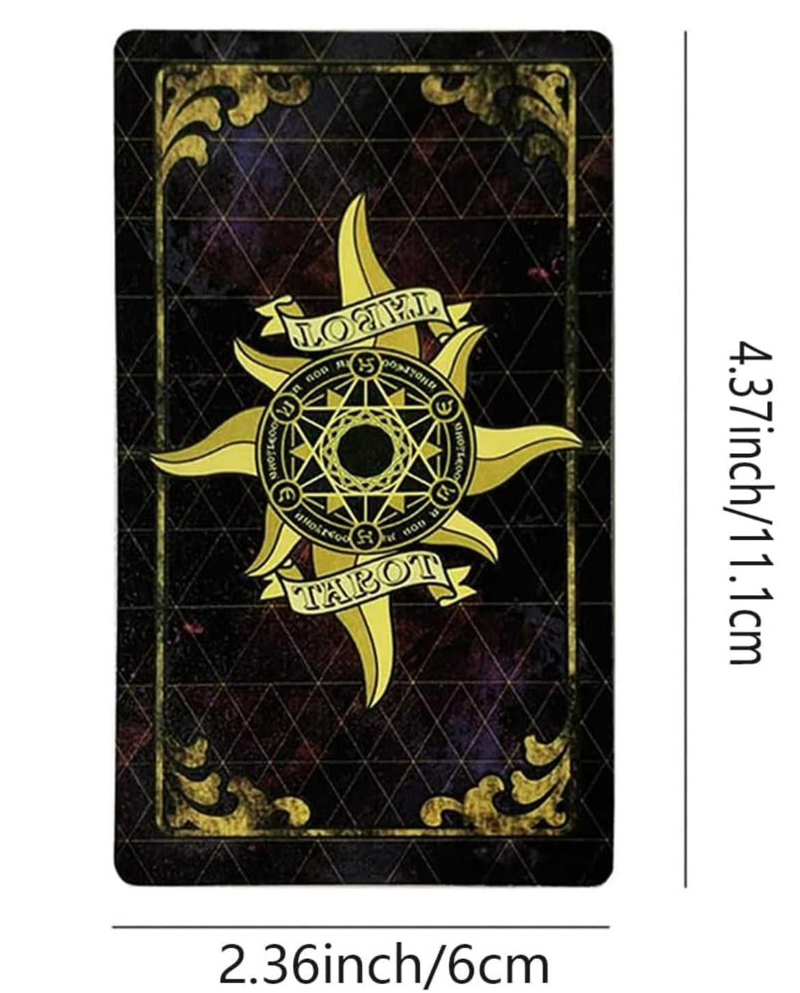 A.E. Waite Holographic Tarot Card Deck