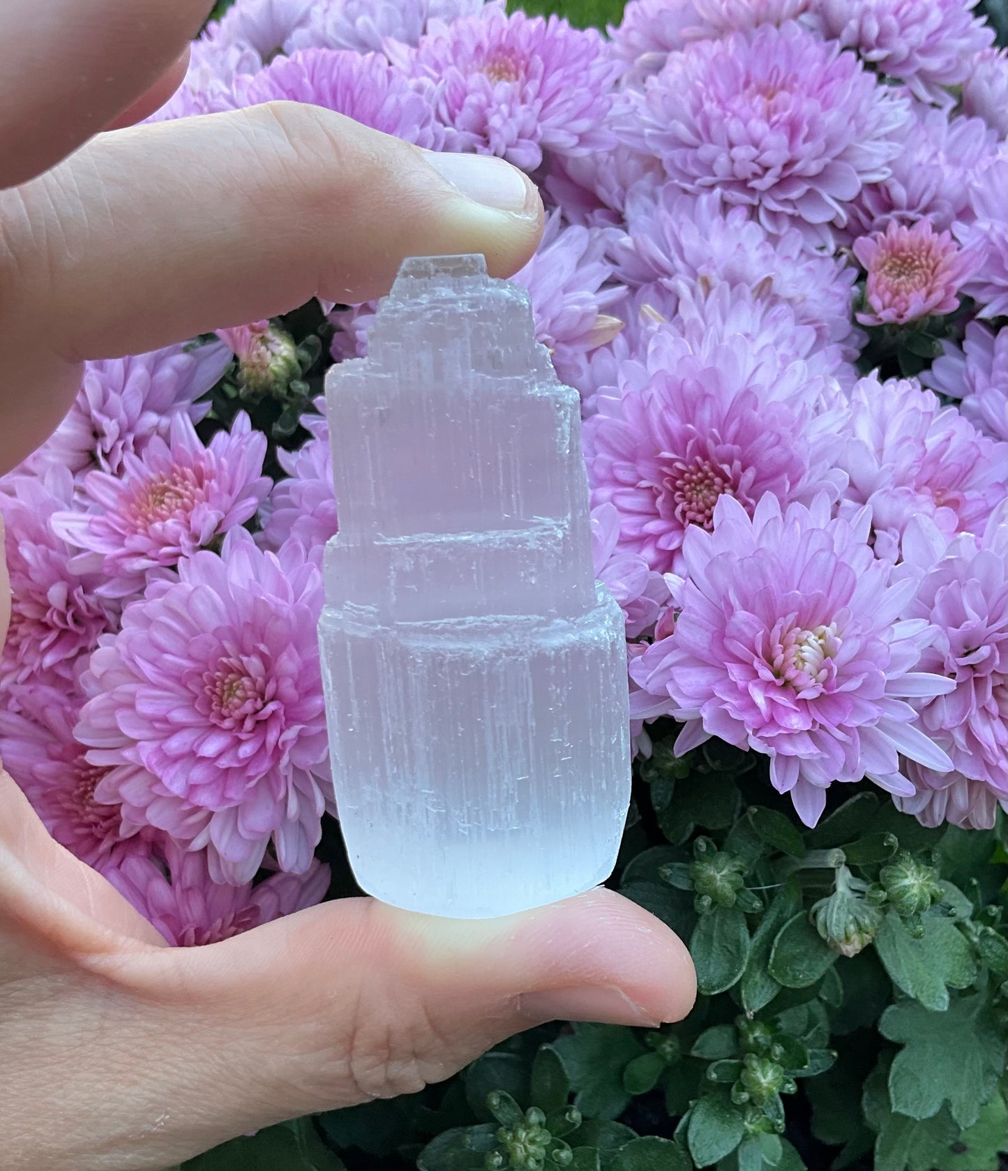 Small Selenite (Satin Spar) Tower