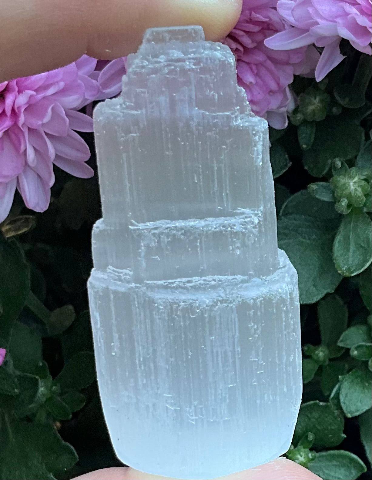 Small Selenite (Satin Spar) Tower
