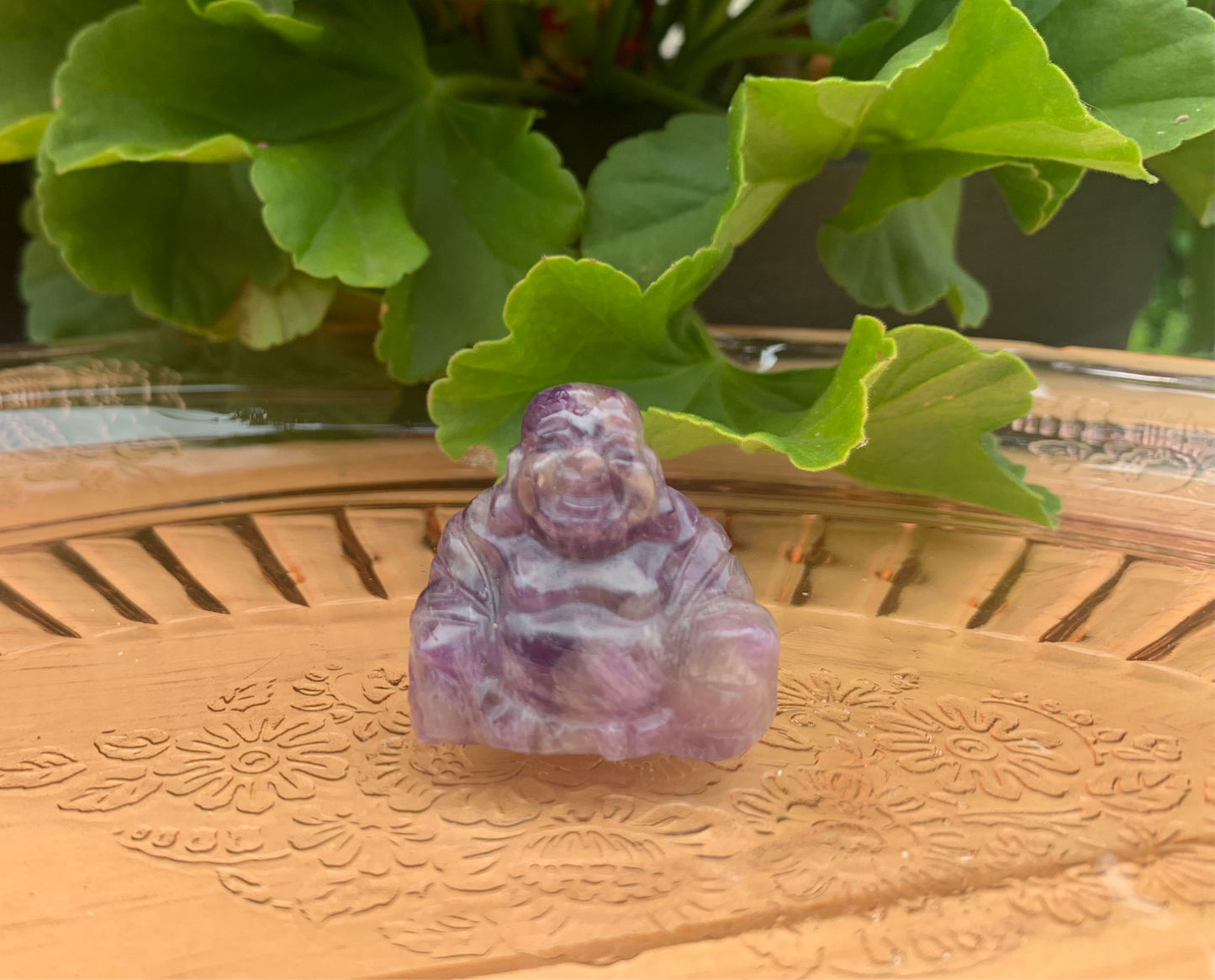 Mini Crystal Buddha Carvings