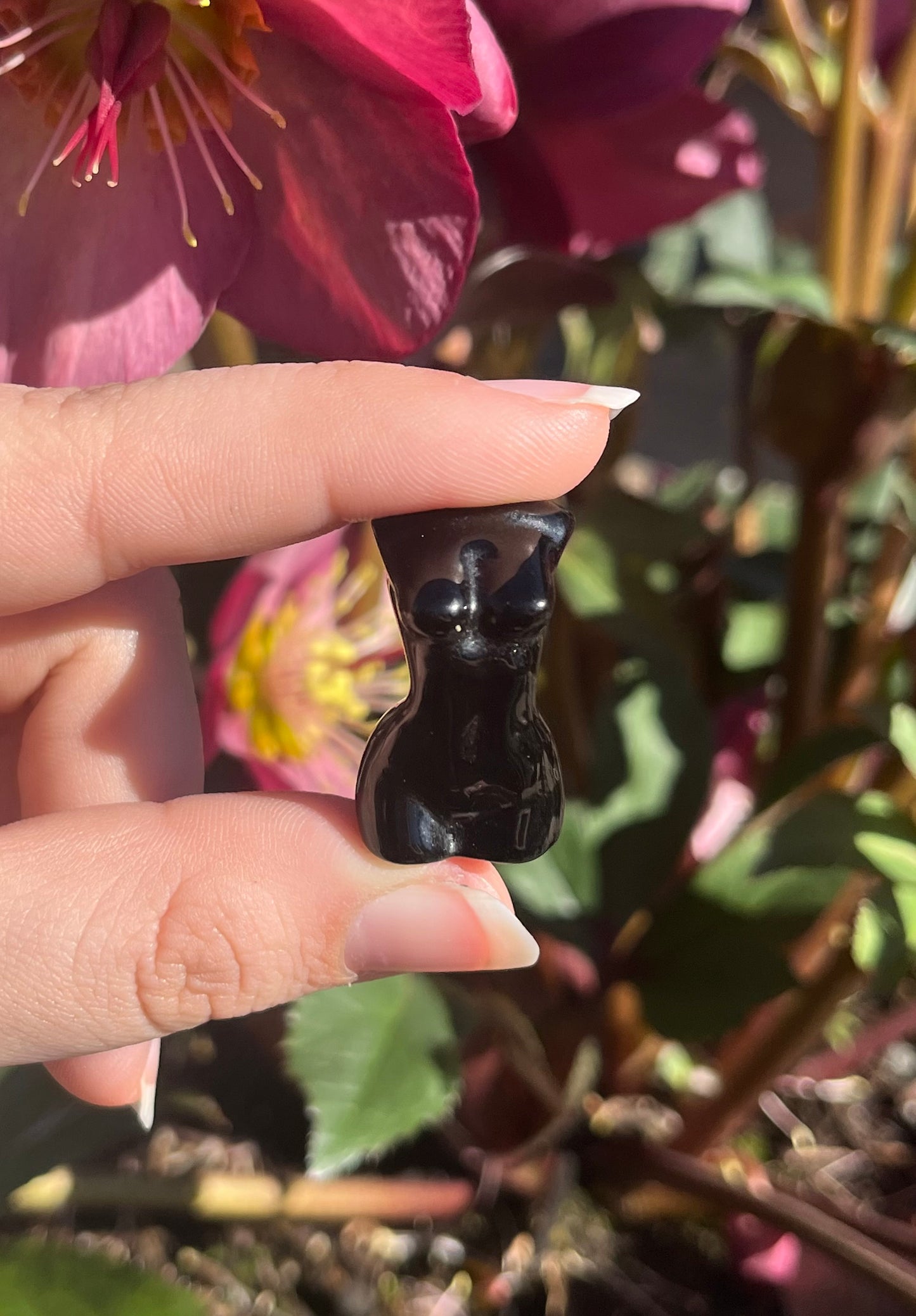 Mini Goddess Body Crystal Carvings