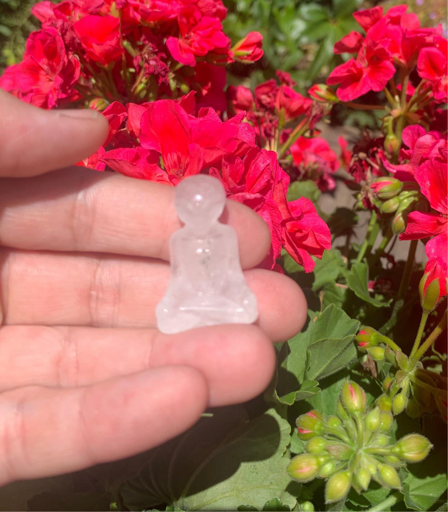 Mini Crystal Zen Alien Carvings