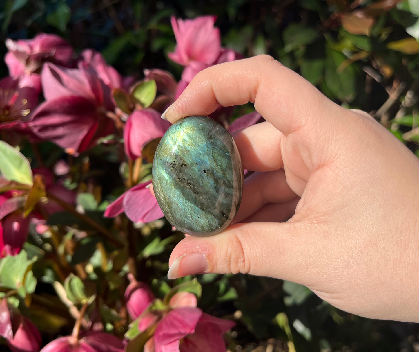 Labradorite Palm Stones