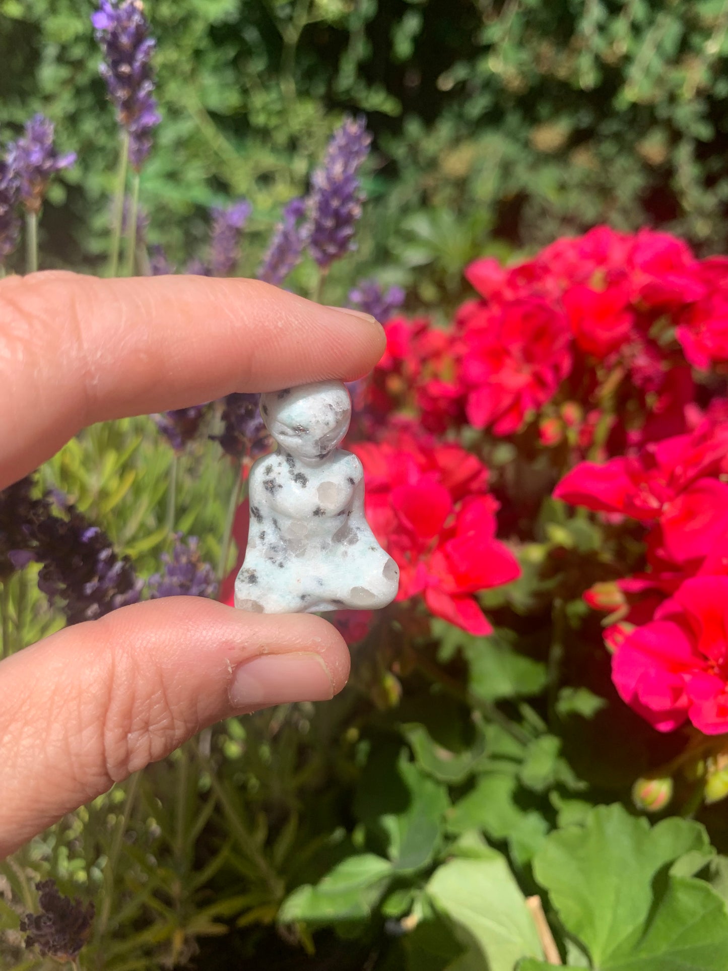 Mini Crystal Zen Alien Carvings