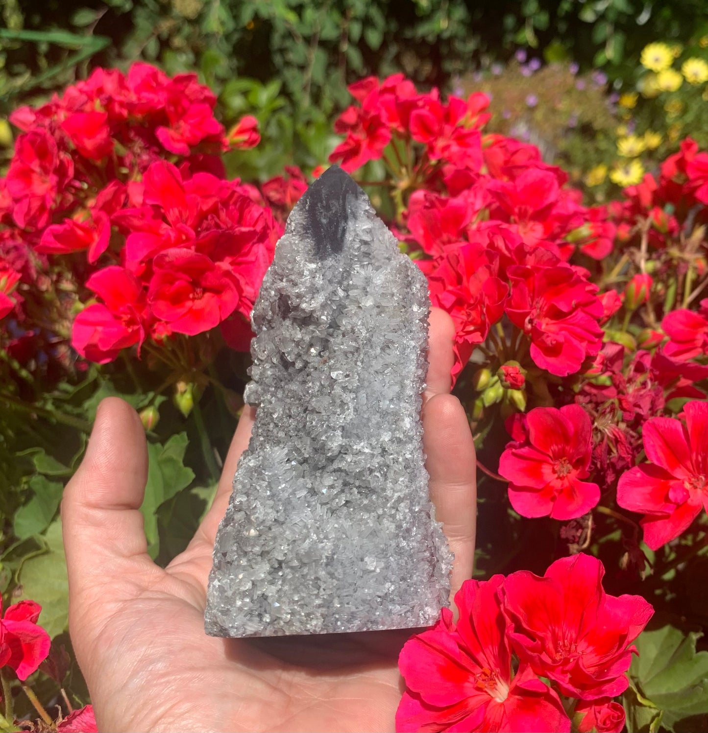 Large Druzy Sphalerite Tower