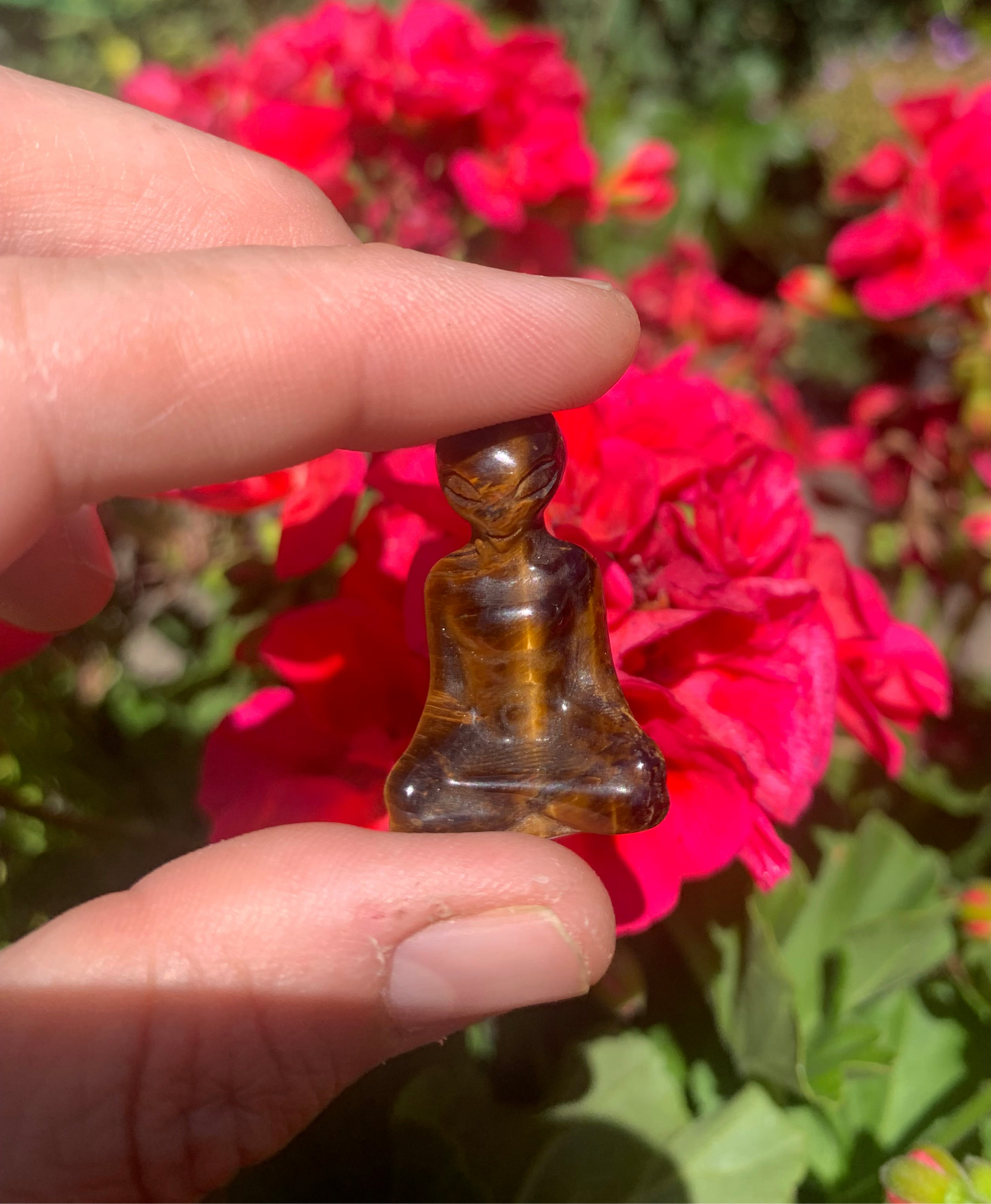 Mini Crystal Zen Alien Carvings