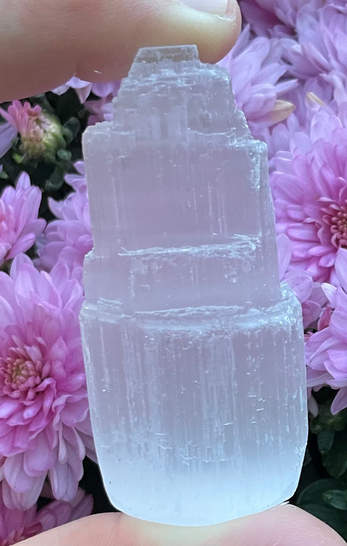 Small Selenite (Satin Spar) Tower
