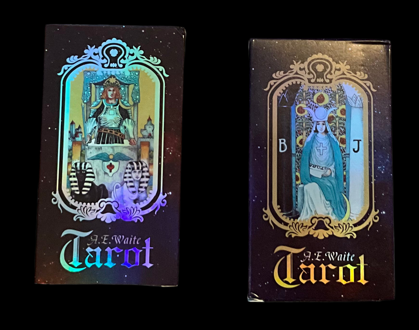 A.E. Waite Holographic Tarot Card Deck