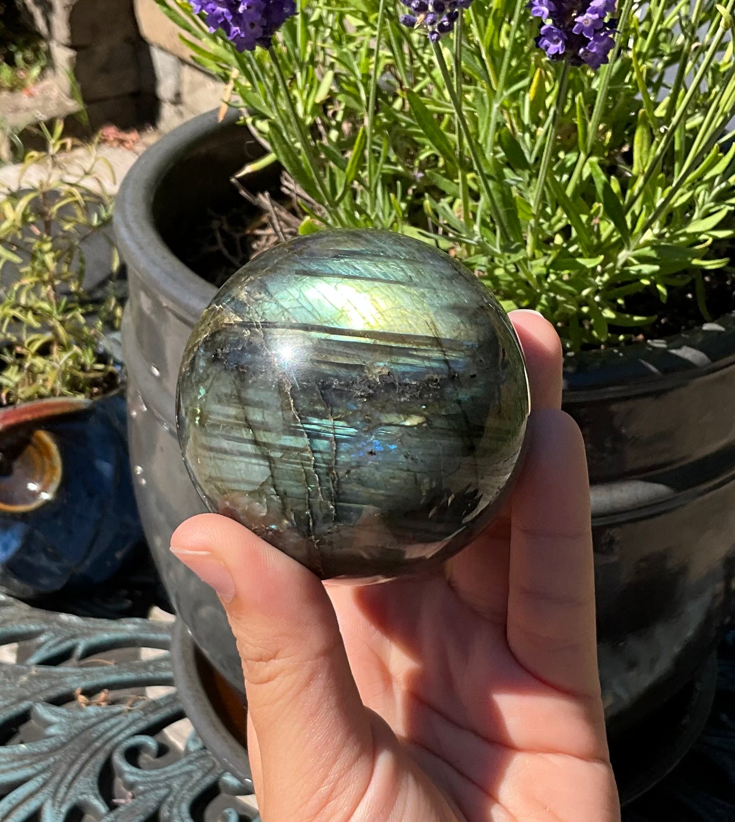 Labradorite Spheres