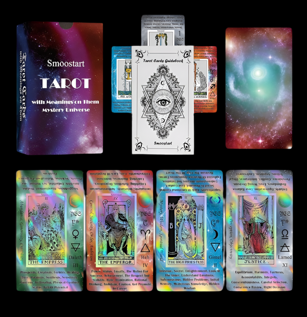 Holographic Mystery Universe Tarot Card Deck