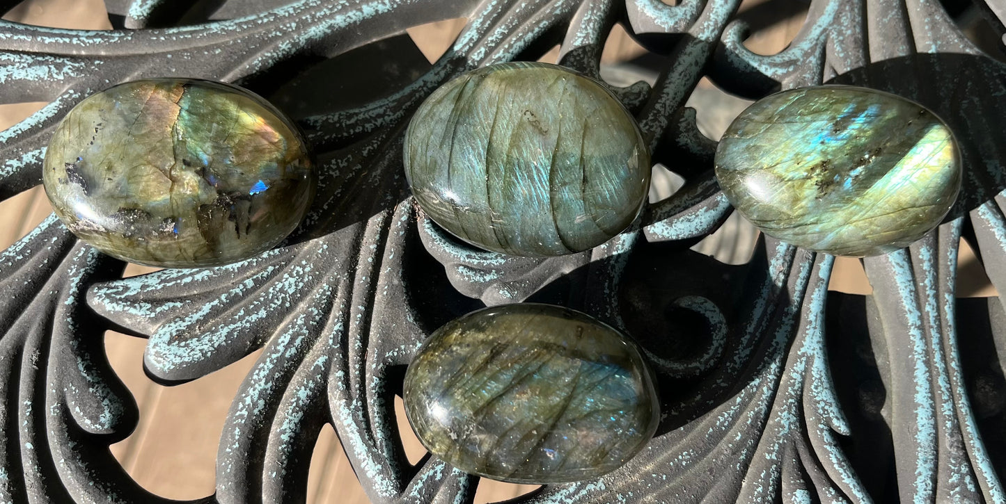 Labradorite Palm Stones