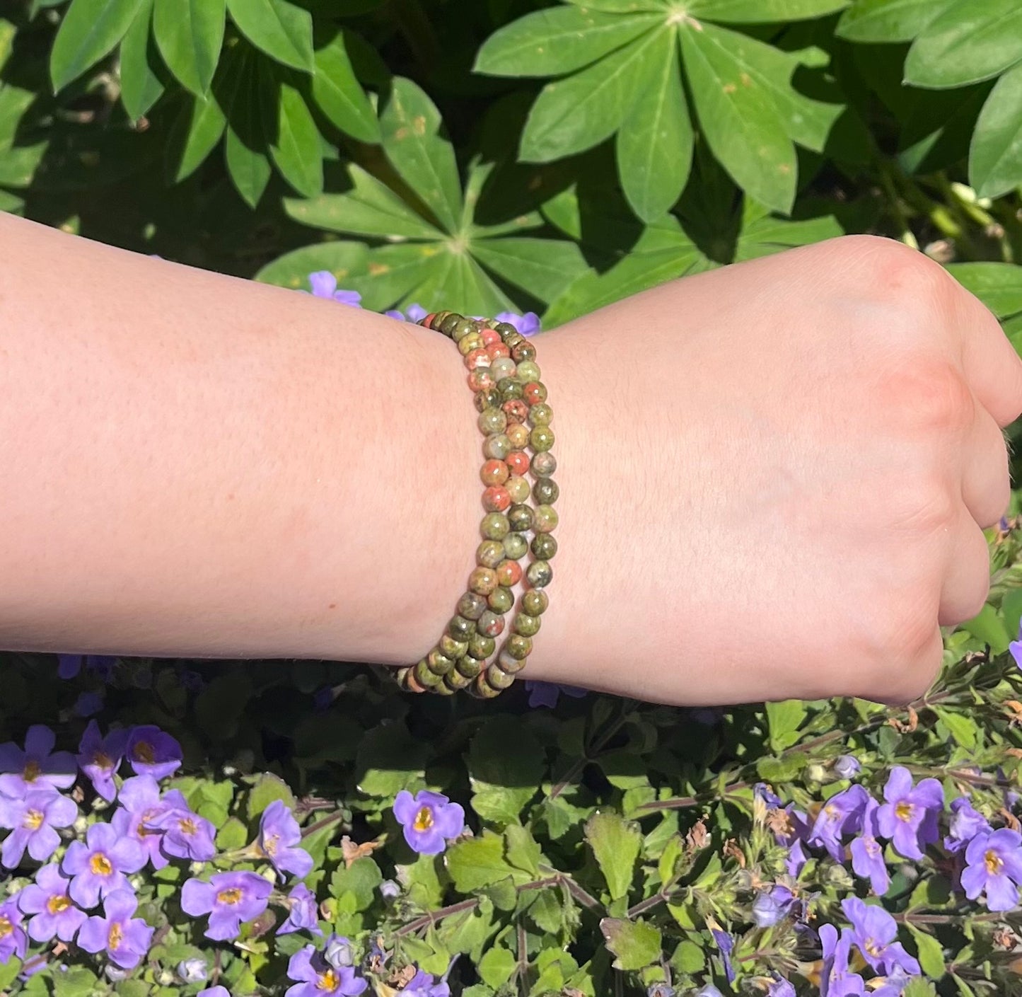 Unakite Bracelet