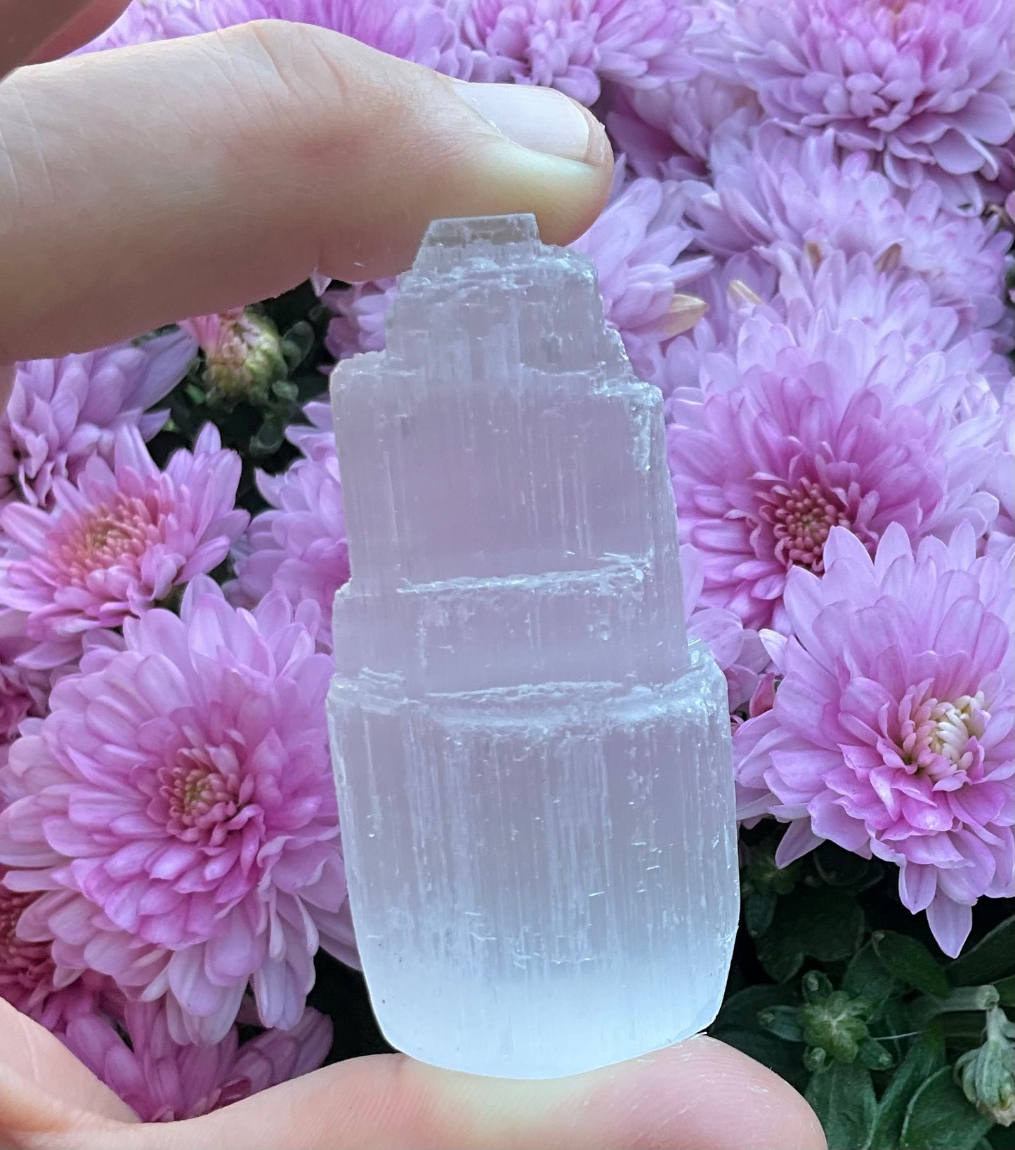 Small Selenite (Satin Spar) Tower