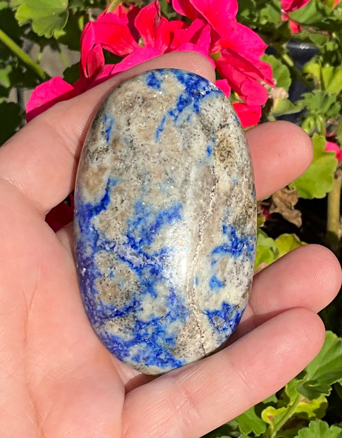 Large Lapis Lazuli Palm Stones