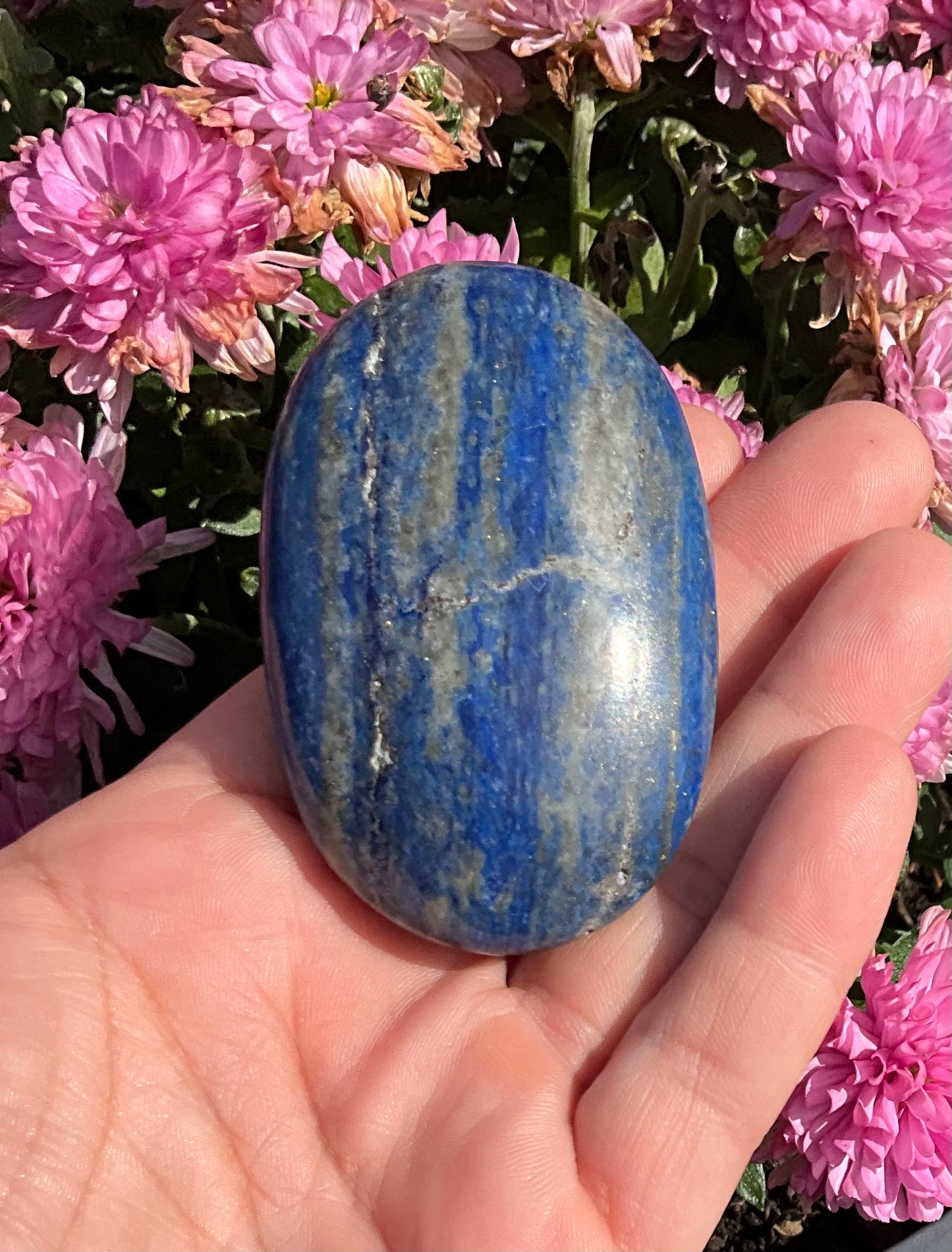 Large Lapis Lazuli Palm Stones