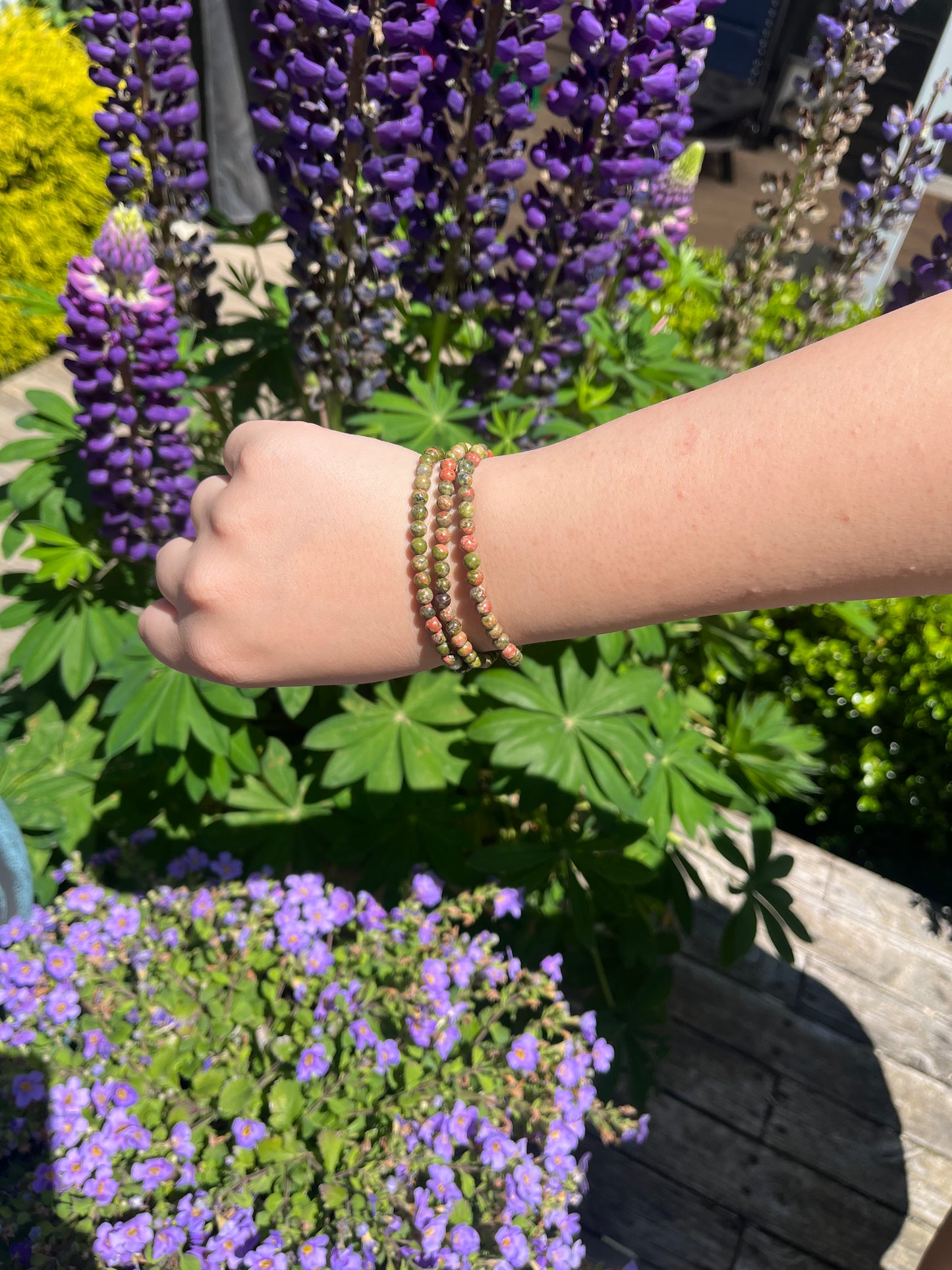 Unakite Bracelet