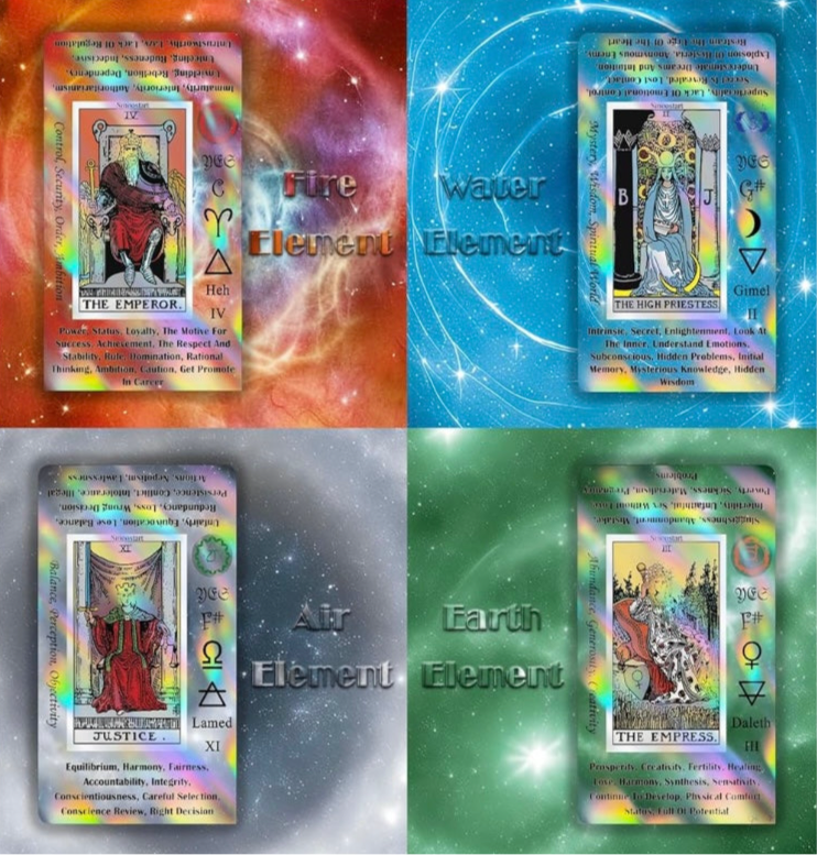 Holographic Mystery Universe Tarot Card Deck