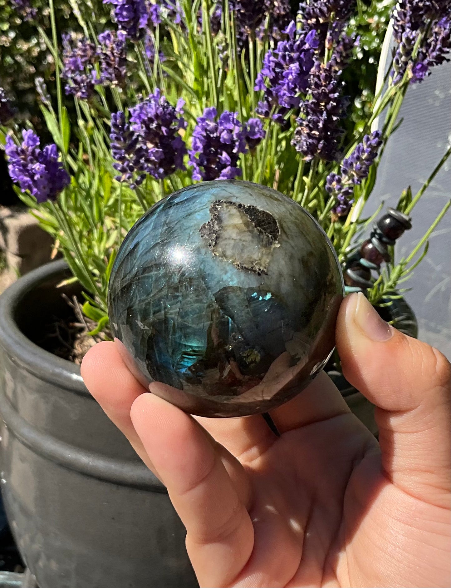 Labradorite Spheres