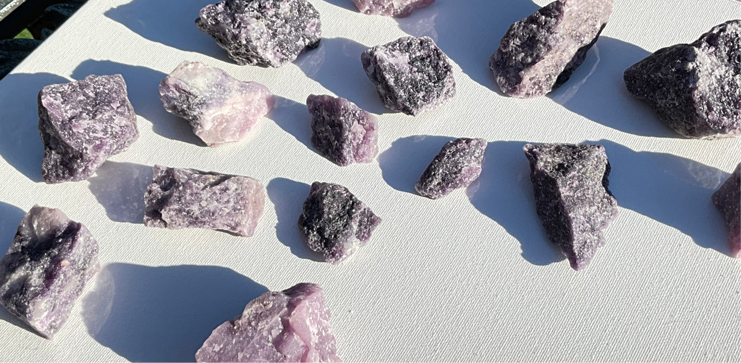 Raw Lepidolite