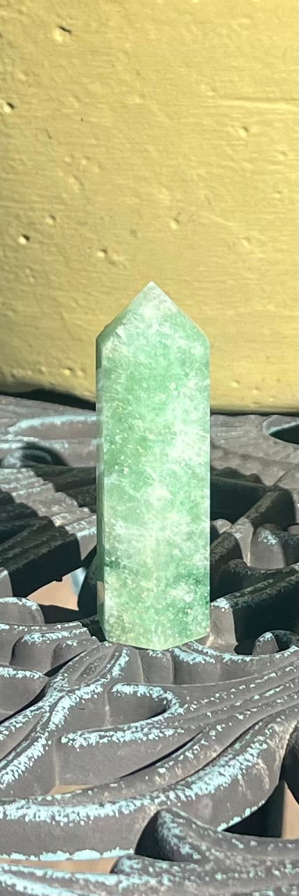 Green Strawberry Quartz Towers