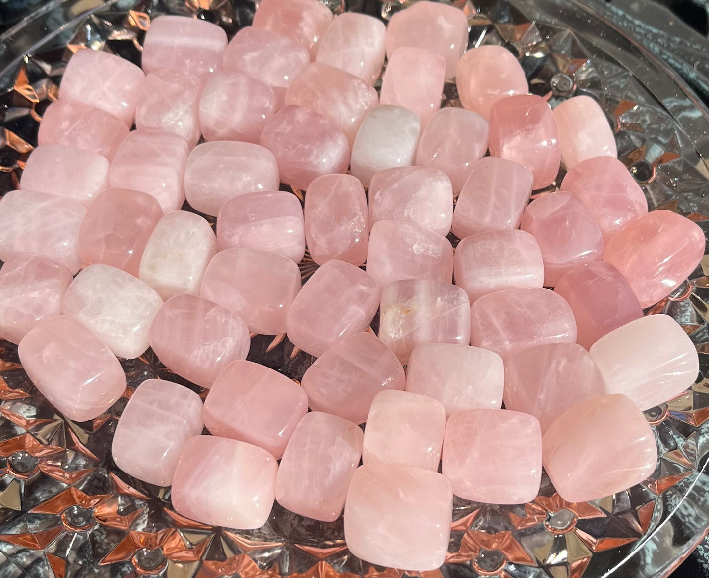 Rose Quartz Tumbled Crystals